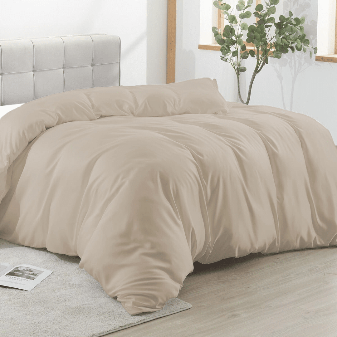 COMFYB 100% COTTON NUDE DUVET COVERS