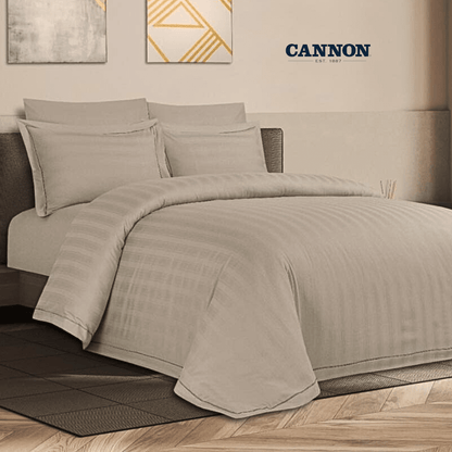 CANNON  BEDSET COTTON SATIN 200 TC