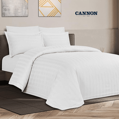 CANNON  BEDSET COTTON SATIN 200 TC