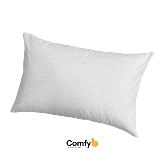 COMFYB DOTS POLY COTTON SOLID PILLOWCASES 2 PIECES