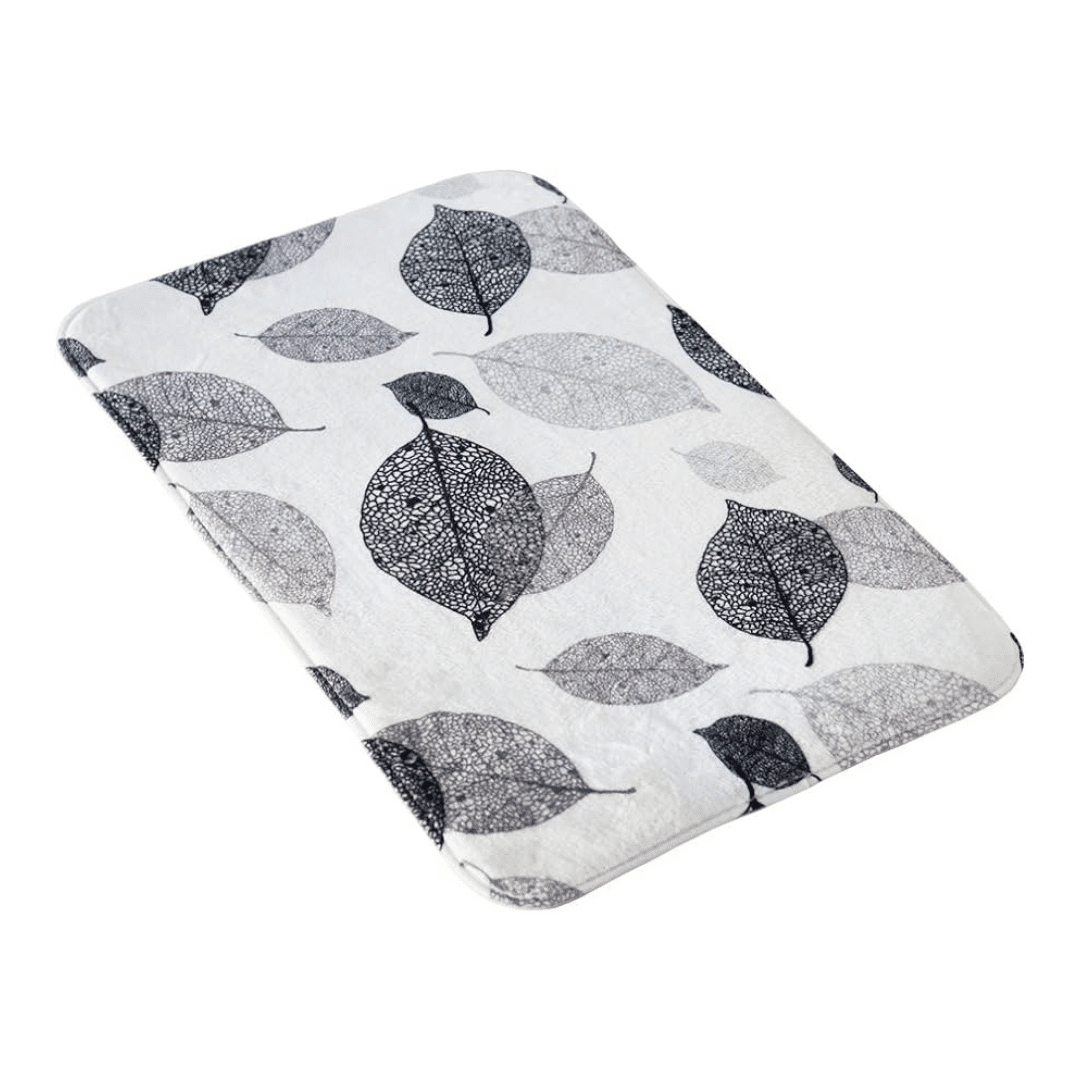 PRINTED BATHMAT LEAVES 1 PIECE