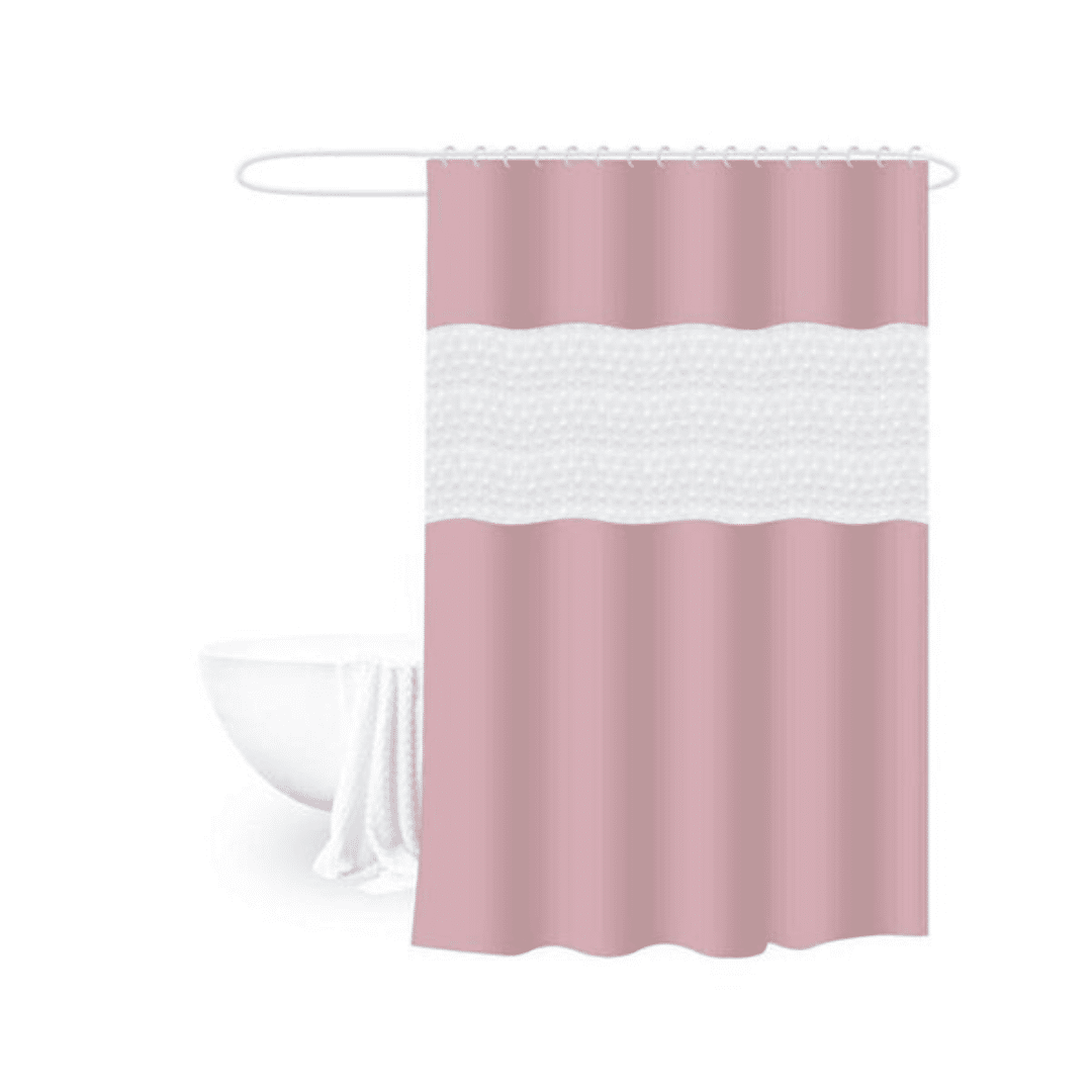 TRAN WATERPROOF BATH SHOWER CURTAIN