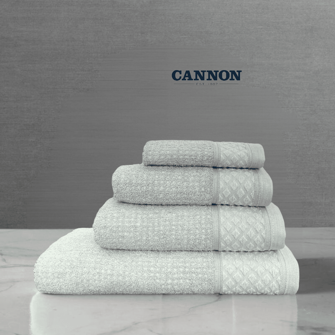 CANNON 100% COTTON TWISTED TOWELS MINT