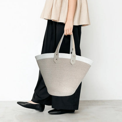 2 TONE STRAW SAC