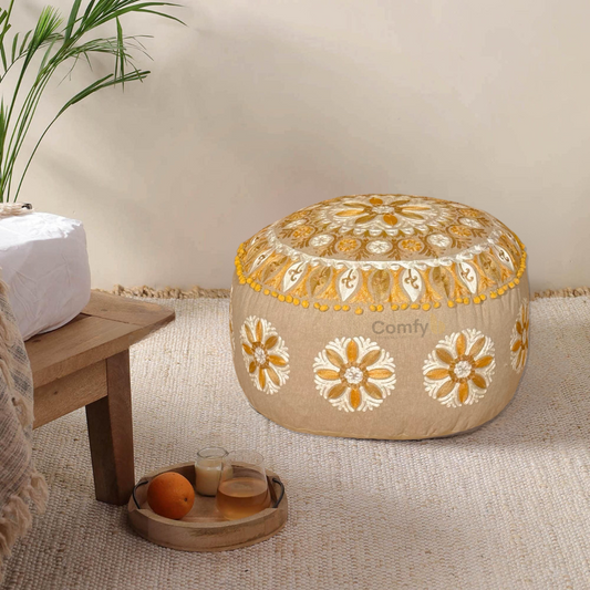 INDIAN POUF ROUND