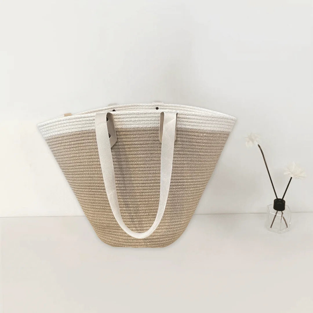 2 TONE STRAW SAC