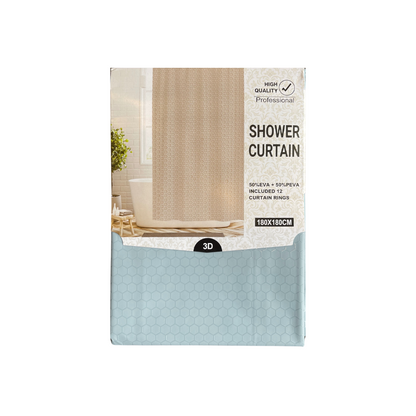 CIRCULAR BATH SHOWER CURTAIN