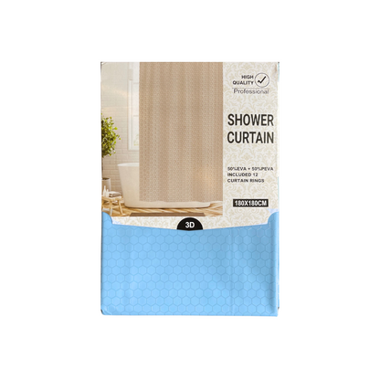 CIRCULAR BATH SHOWER CURTAIN