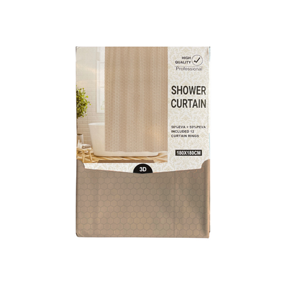 CIRCULAR BATH SHOWER CURTAIN