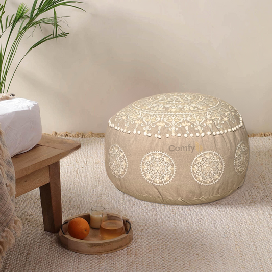 INDIAN POUF ROUND