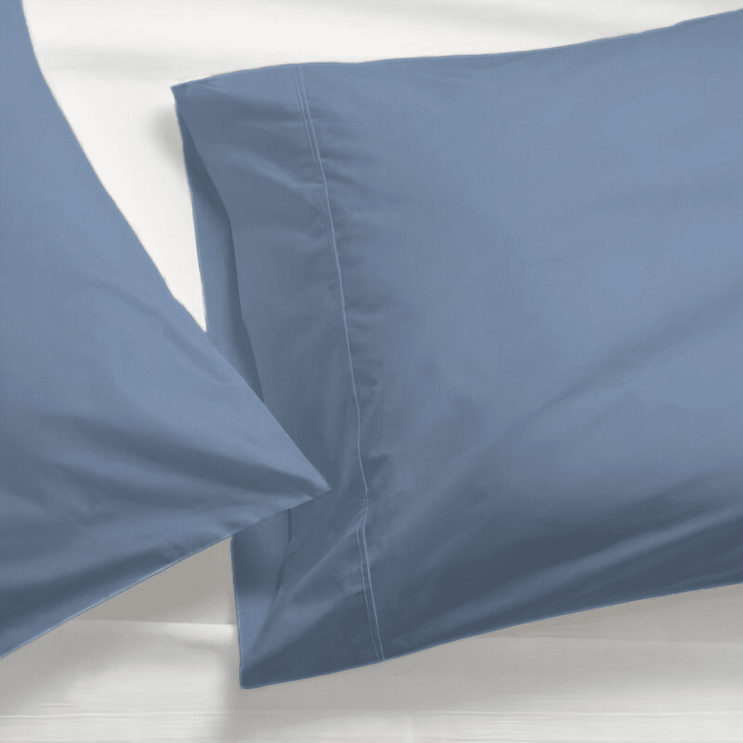 COMFYB 100% COTTON SHADES OF BLUE PILLOWCASES