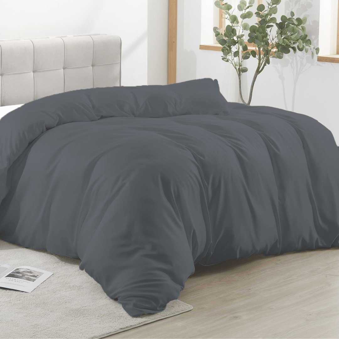 COMFYB 100% COTTON GREYS DUVET COVERS