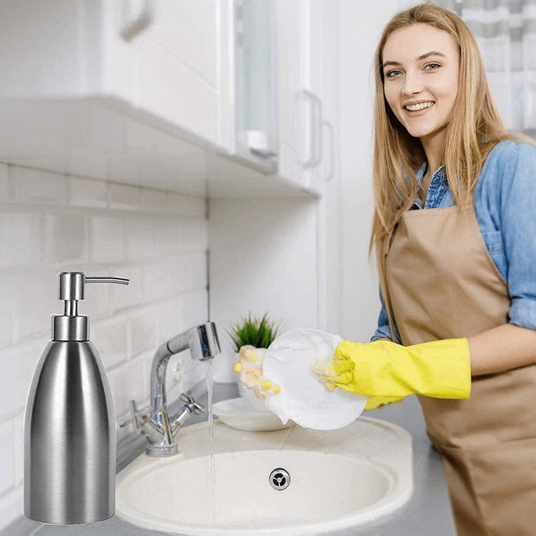 ALUMINUM SOAP DISPENSER