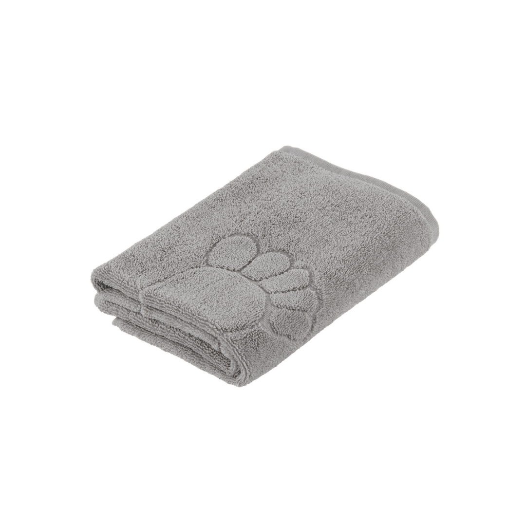 FOPRI 100% COTTON FOOTPRINT BATHMAT