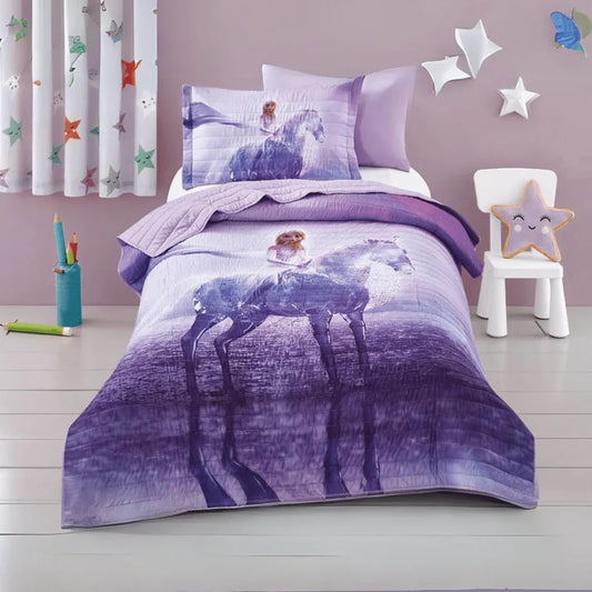 FROZEN MICROFIBER KID'S BED SET