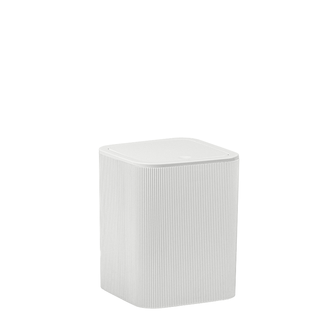 OKY STRIPED MINA TRASH CAN SQUARED 1 PIECE