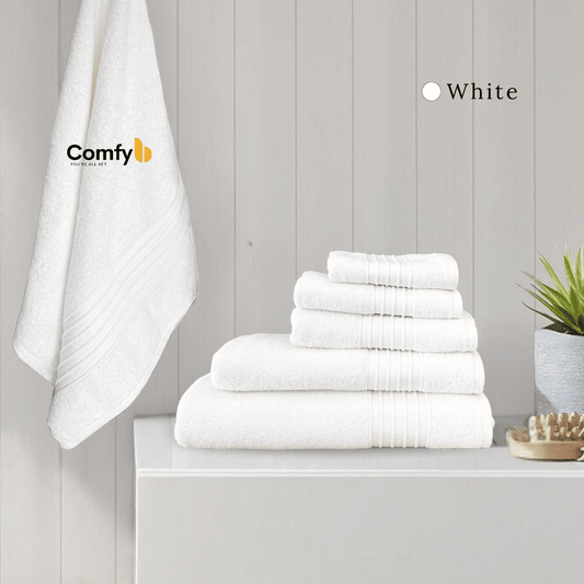 COMFYB SFERRA 100% COTTON PLAIN TOWEL NEUTRAL