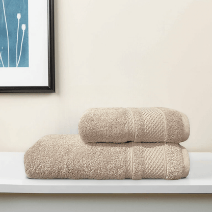 HONEYCOMB HAVEN 100% COTTON NUDE TOWELS