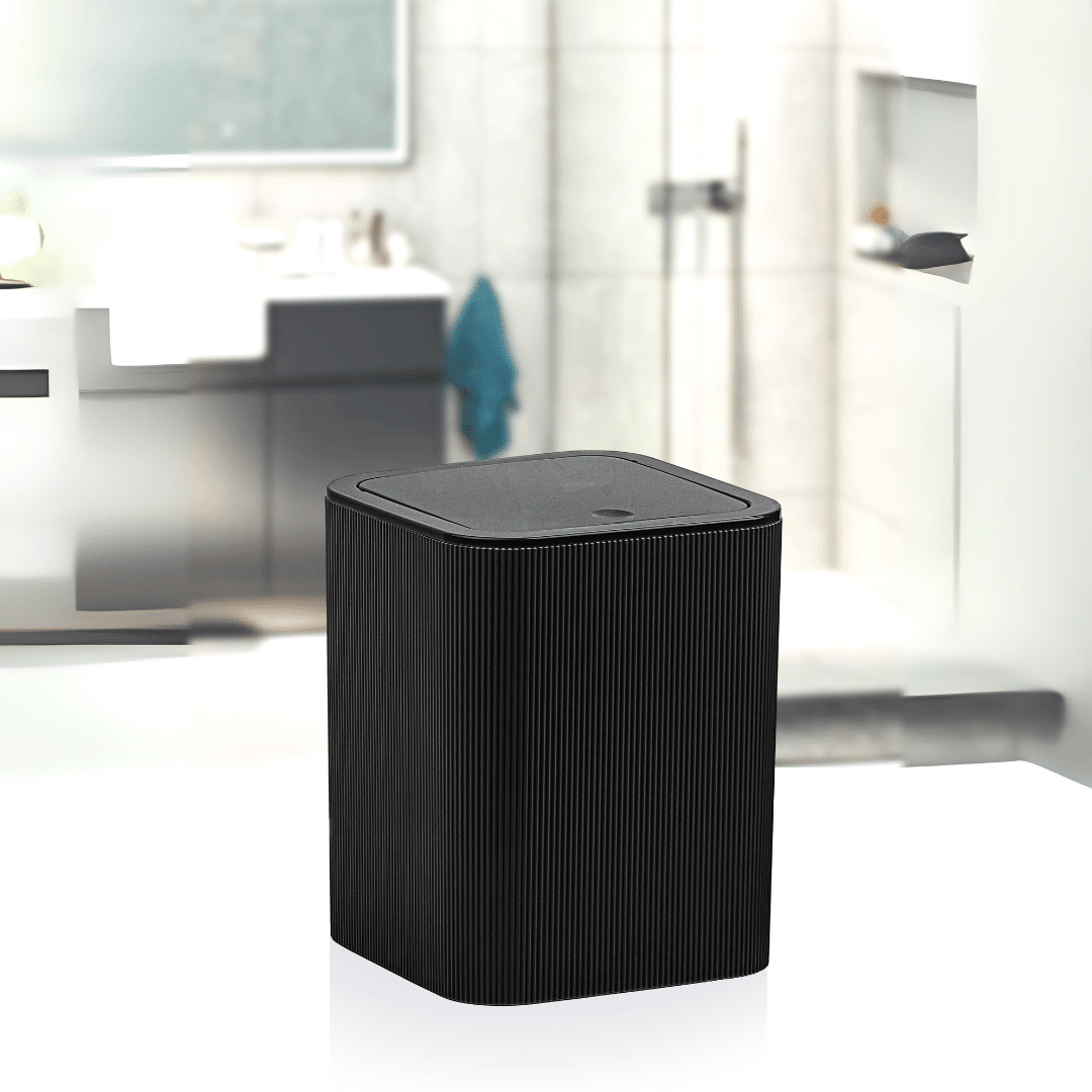 OKY STRIPED MINA TRASH CAN SQUARED 1 PIECE