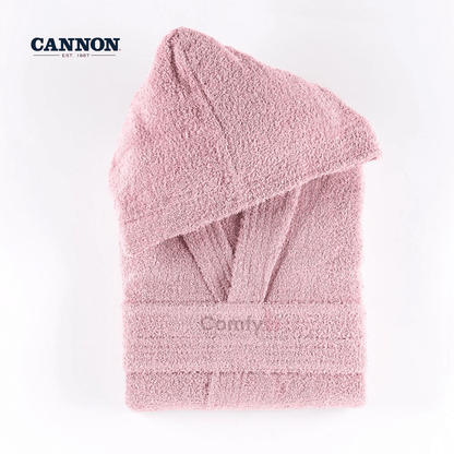 CANNON SINGLE BATHROBE 100% COTTON