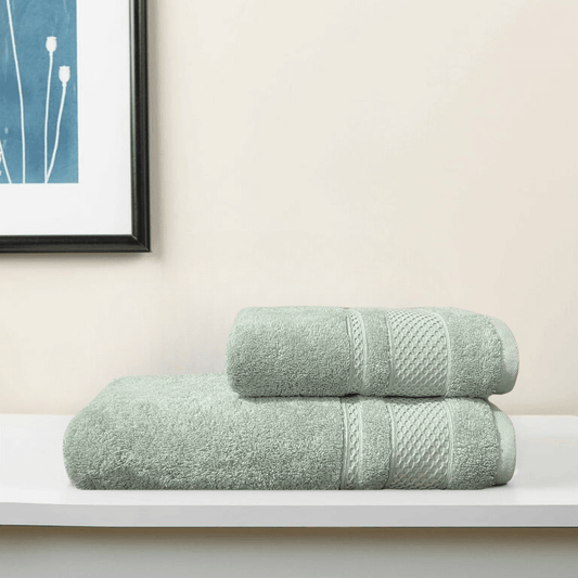 HONEYCOMB HAVEN 100% COTTON JAD TOWELS