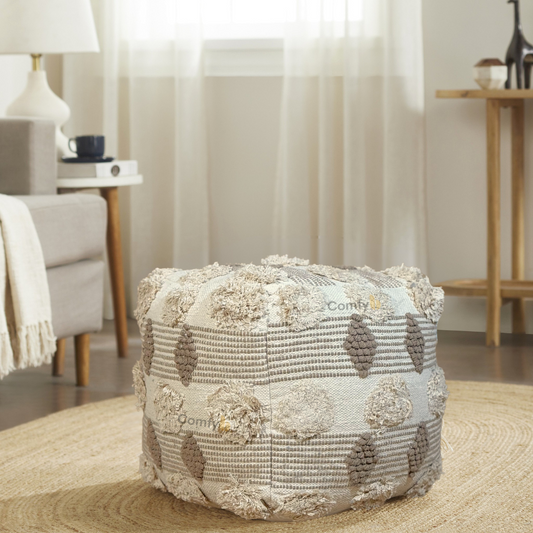 DERO BOHO POUF SQUARE