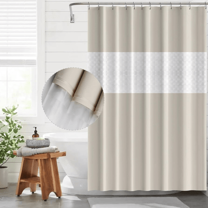 TRAN WATERPROOF BATH SHOWER CURTAIN