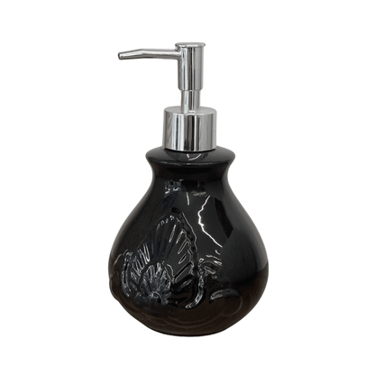 PORCELAIN SOAP DISPENSER LEAF