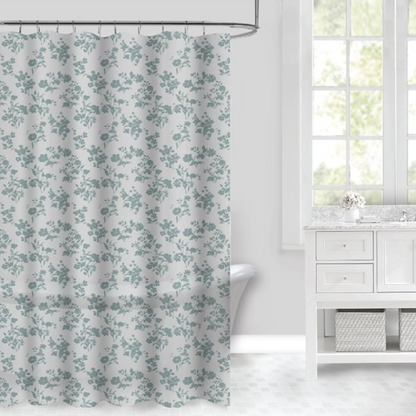 HOUWELL PEVA SHOWER CURTAIN FLOM