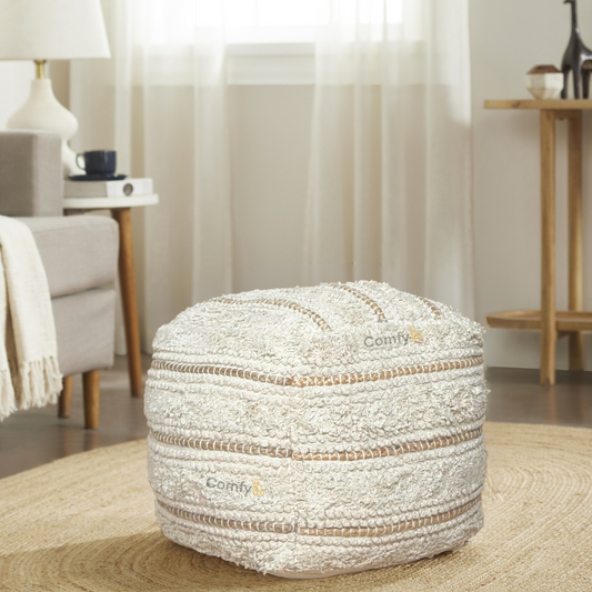 DENI BOHO POUF SQUARE