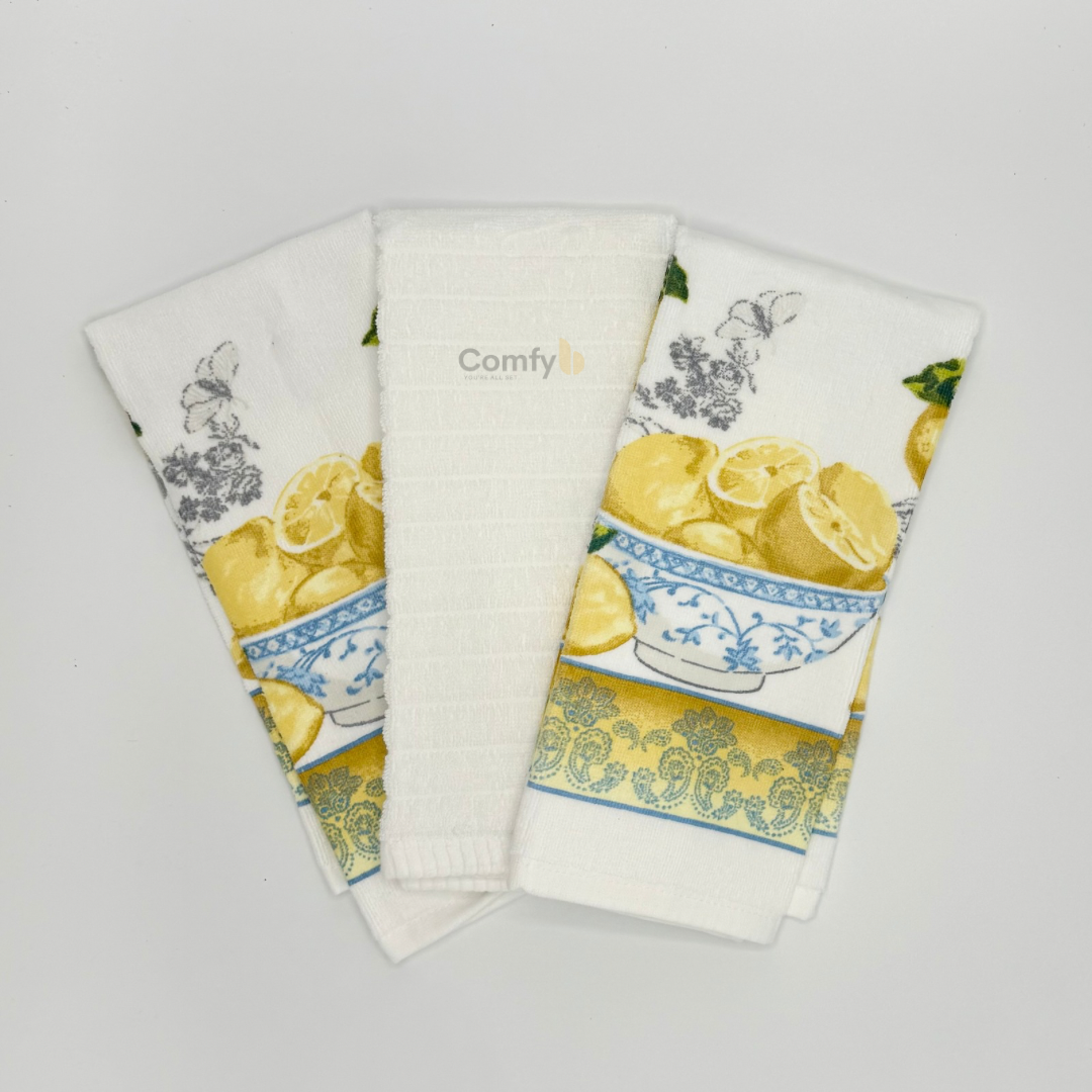 CANNON KITCHEN TOWEL 3-PIECE