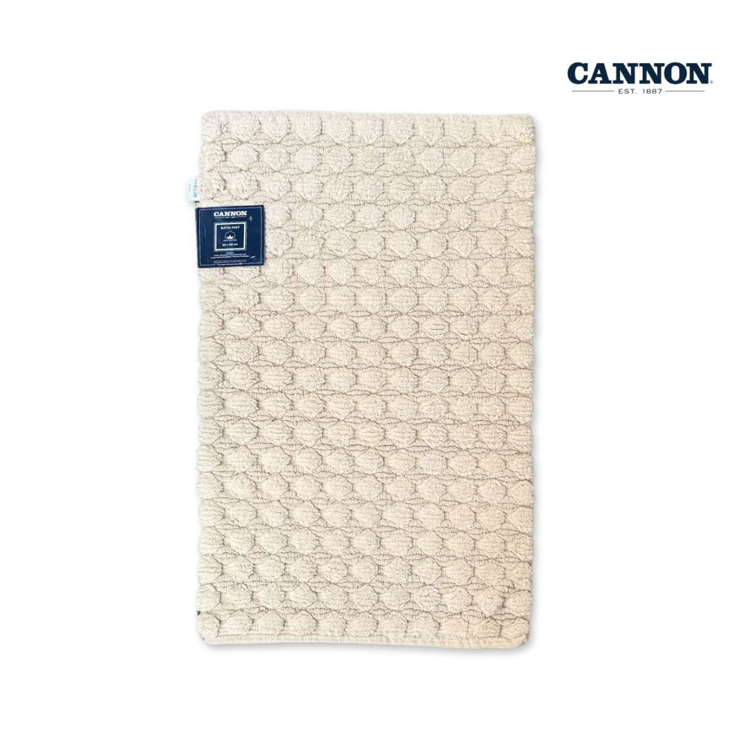 CANNON 100% COTTON CURL BATHMAT