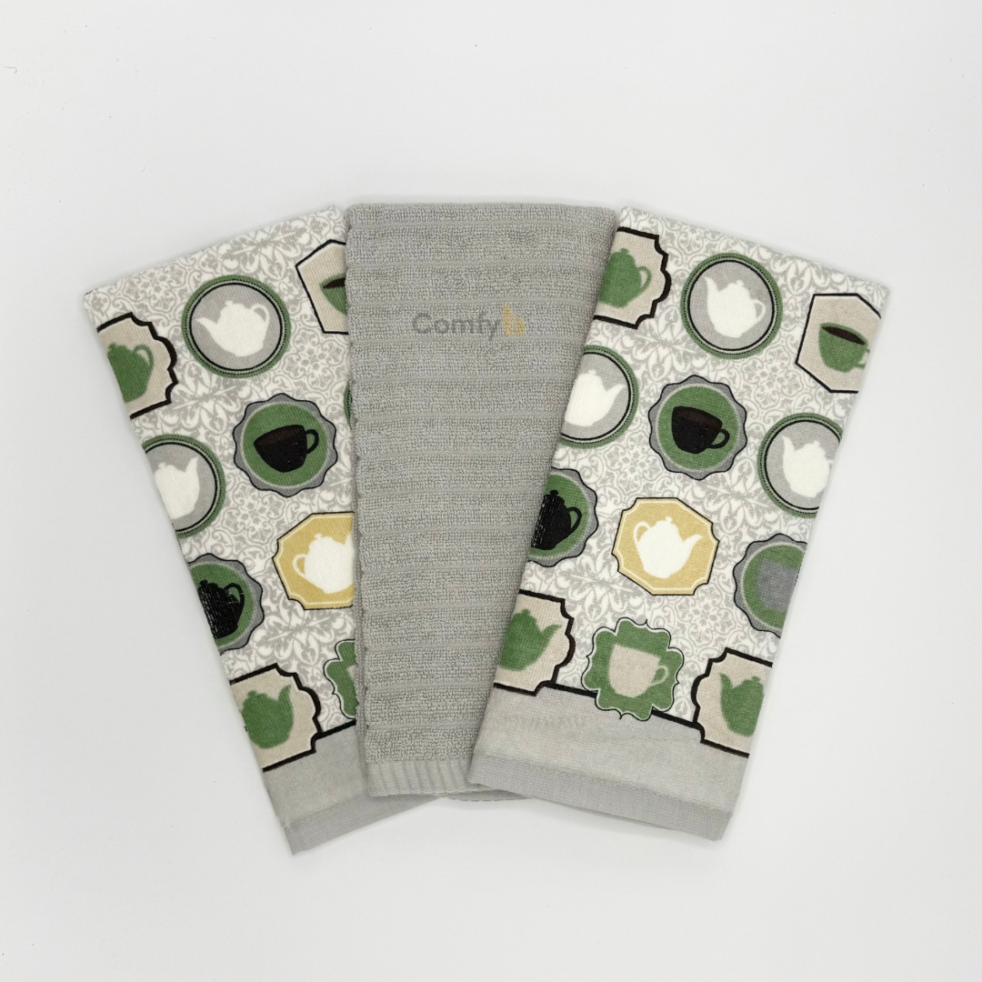 CANNON KITCHEN TOWEL 3-PIECE