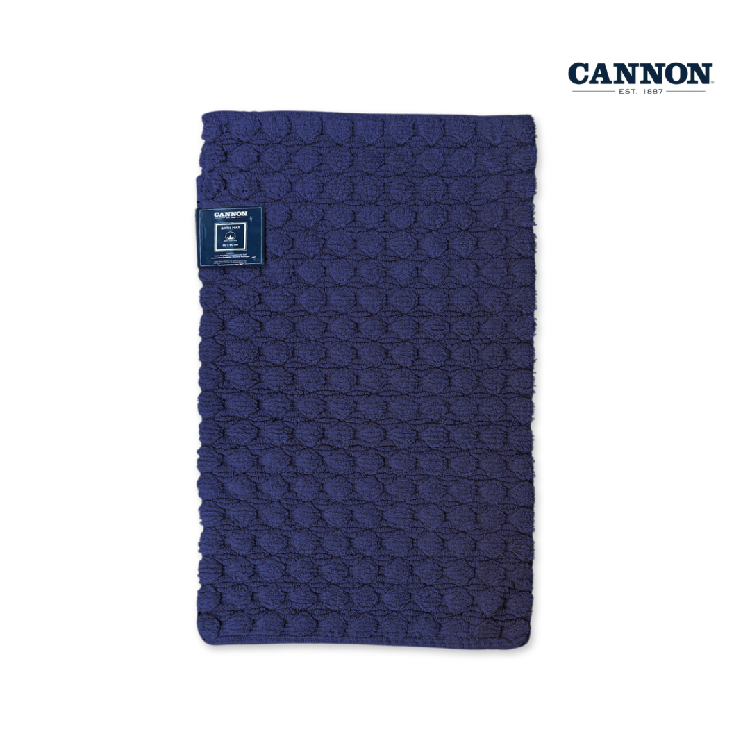 CANNON 100% COTTON CURL BATHMAT