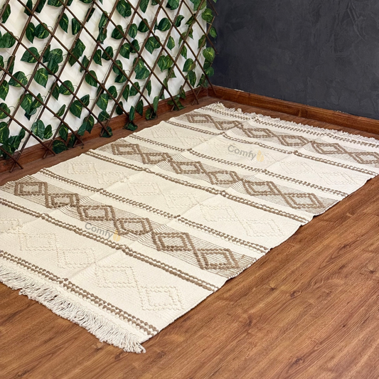 BOHO STYLE RUG WITH TASSELS ROHM