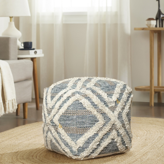 DELO BOHO POUF SQUARE