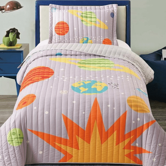 FIRE KID'S BEDSPREAD