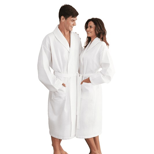 PIKE WAFFLE 100% PURE COTTON BATHROBE