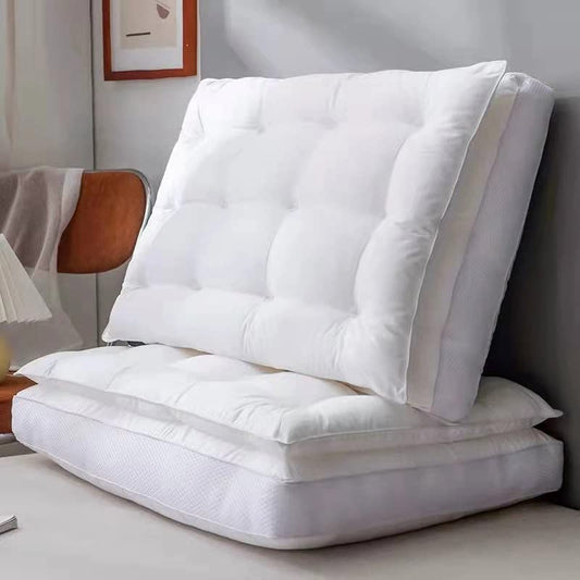 COMFYB PARIS LIKE FEATHER DOUBLE LAYER PILLOW