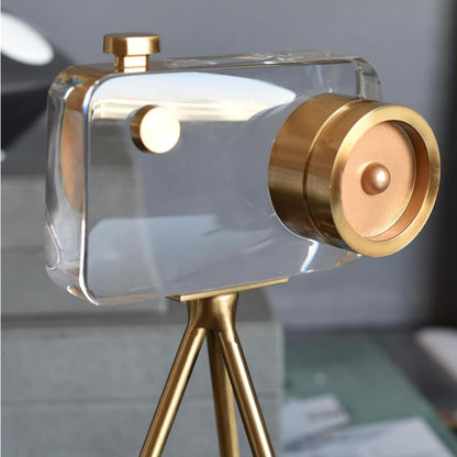 STYLISH CAMERA GOLD WITH STAND