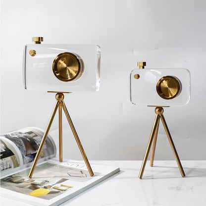 STYLISH CAMERA GOLD WITH STAND