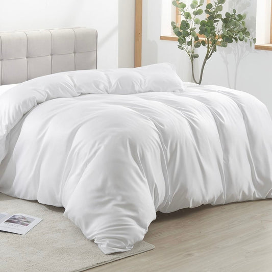 COMFYB 100% COTTON WHITE DUVET COVER