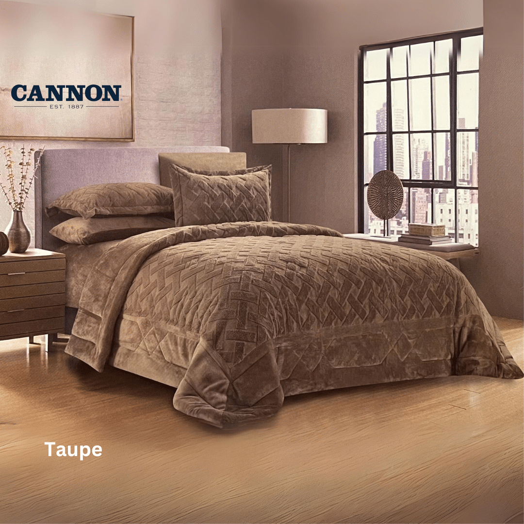 CANNON GRASTER SINGLE WINTER COMFORTER 4 PIECES SET