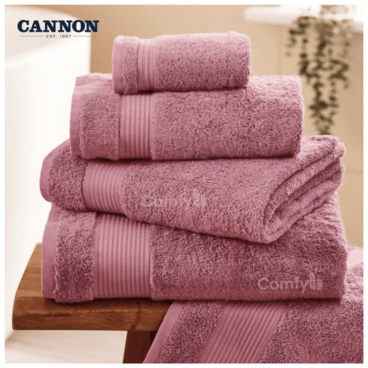 CANNON 100% COTTON ROSES' TOWELS