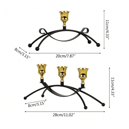 ADIMO METAL MULTI HEAD CANDLEHOLDER