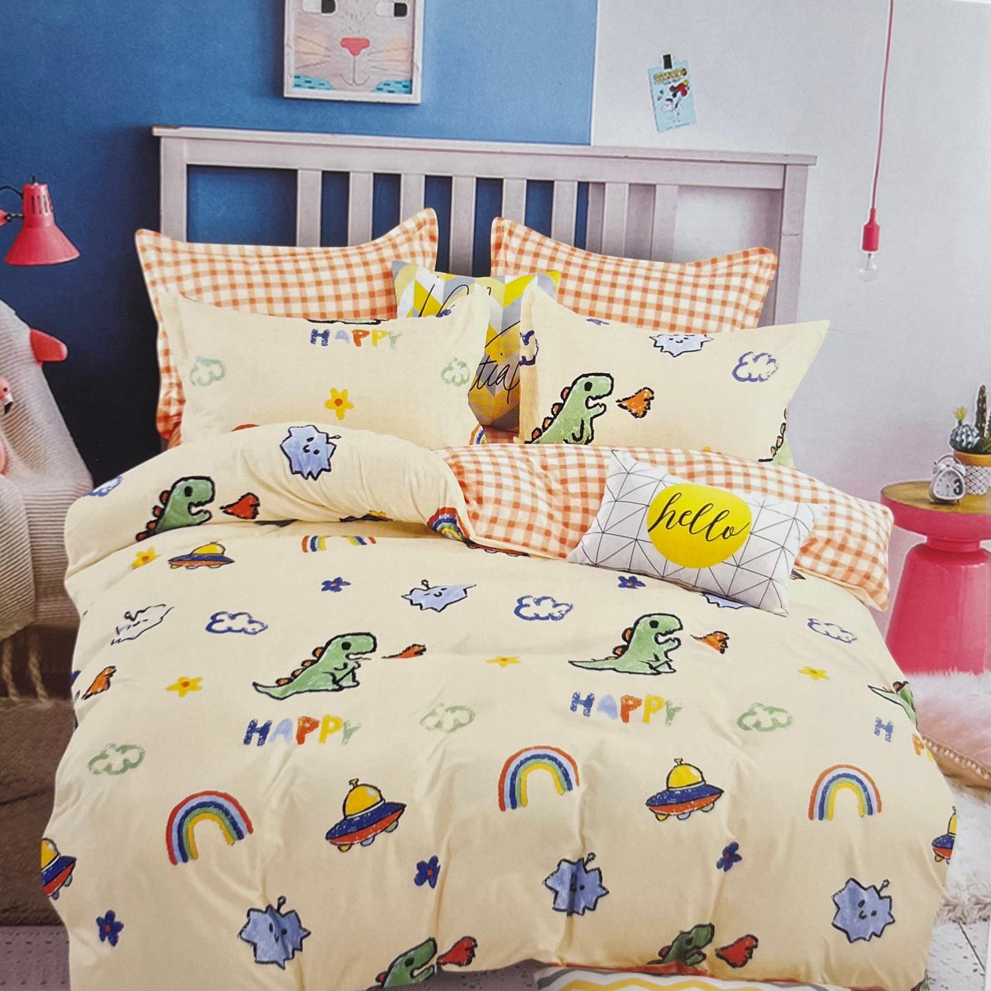 NEXT MICROFIBER HAPINO KID'S BED SET