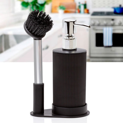 OKY SOAP DISPENSER WITH BRUSH SET