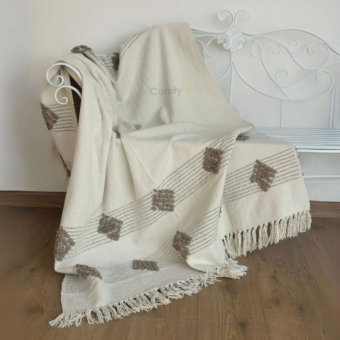 BOHO THROW BLANKET DIAMOND