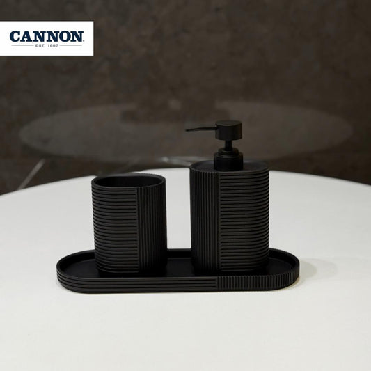 CANNON BATHROOM SET 3-PIECE YEDEI