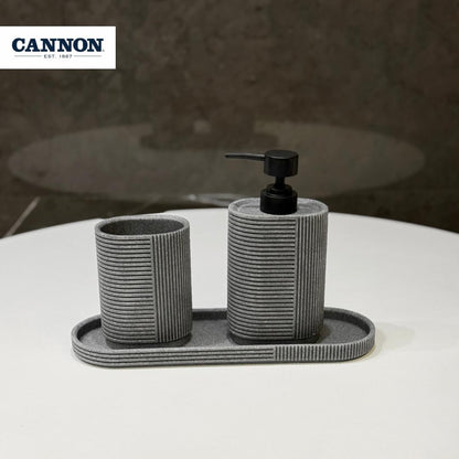 CANNON BATHROOM SET 3-PIECE YEDEI